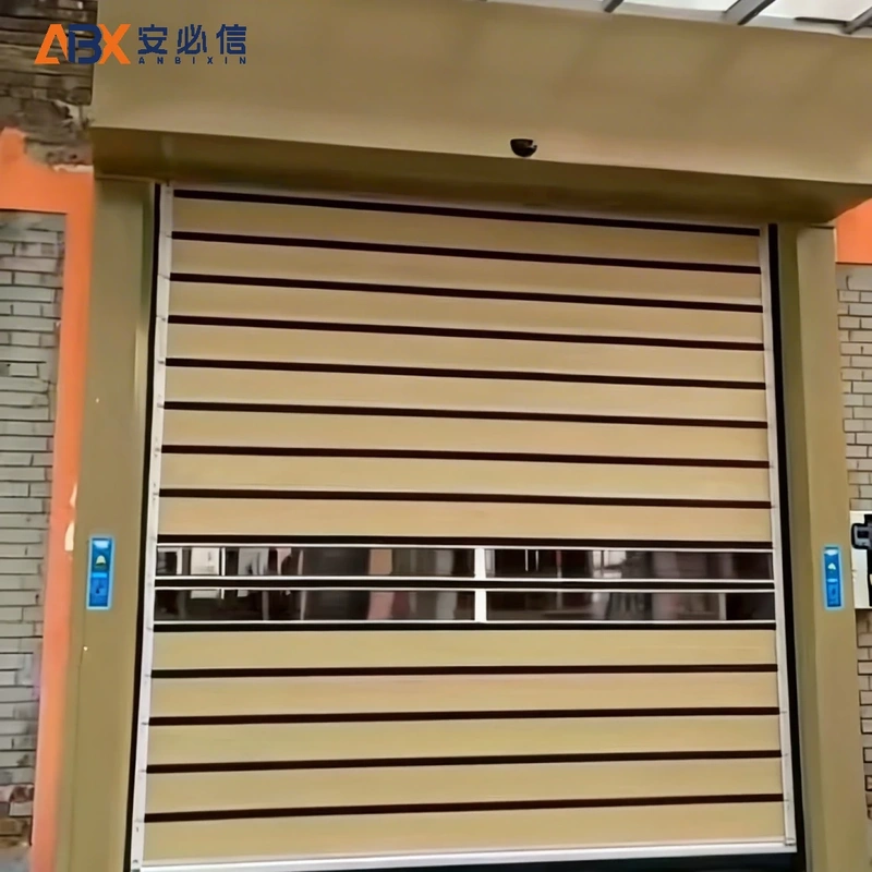 六安消防高速门